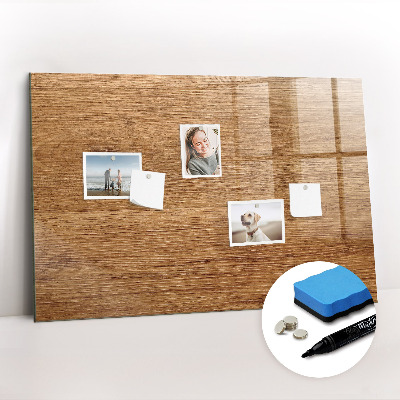 Magnetic board for drawing Light Wood