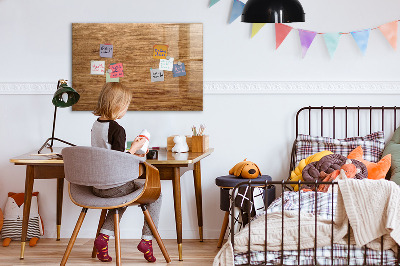 Magnetic writing board Light wood