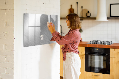 Magnetic writing board Metal wall