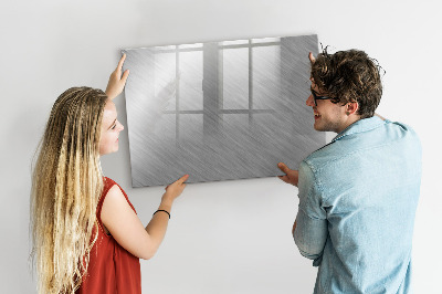 Magnetic writing board Metal wall