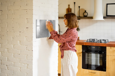 Magnetic writing board Metal wall