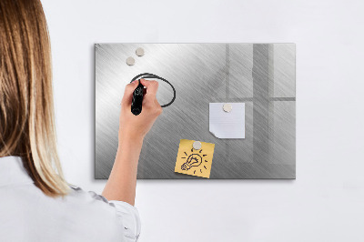 Magnetic writing board Metal wall