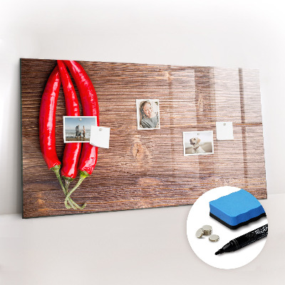 Magnetic erase board Peppers