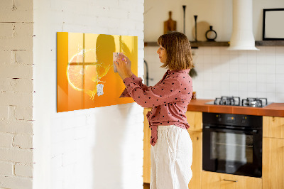 Magnetic erase board Orange