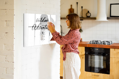 Magnetic board for drawing Outdoor Adventure