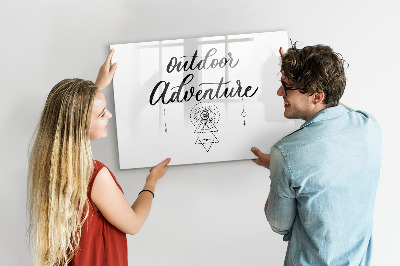 Magnetic board for drawing Outdoor Adventure