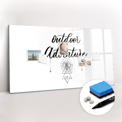 Magnetic board for drawing Outdoor Adventure