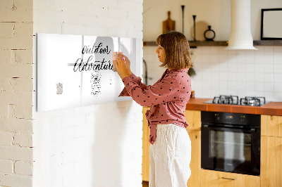 Magnetic writing board Outdoor adventure