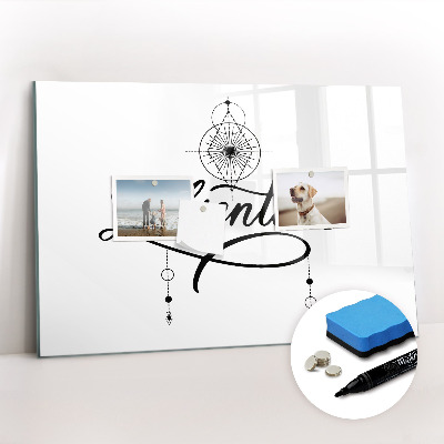 Magnetic erase board Adventure