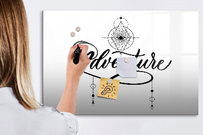 Magnetic erase board Adventure