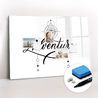 Magnetic erase board Adventure