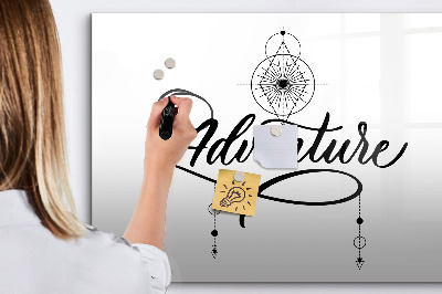 Magnetic erase board Adventure