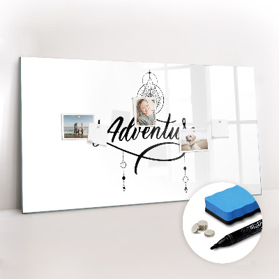 Magnetic erase board Adventure