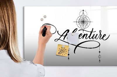 Magnetic erase board Adventure