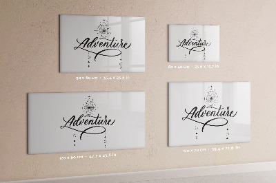 Magnetic erase board Adventure