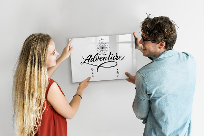 Magnetic erase board Adventure