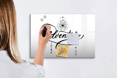 Magnetic erase board Adventure