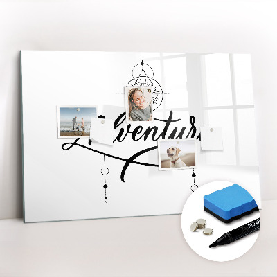 Magnetic erase board Adventure