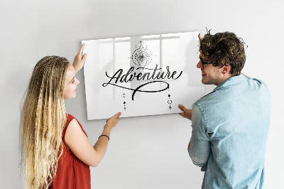 Magnetic erase board Adventure