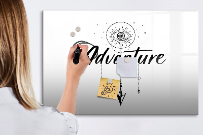 Magnetic writing board Adventure