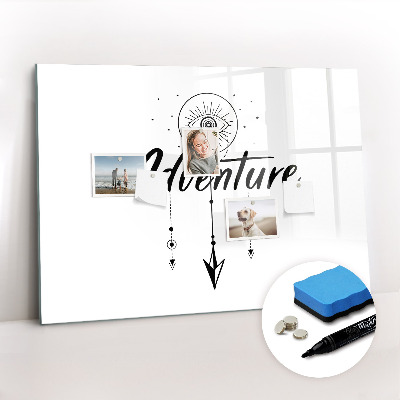 Magnetic writing board Adventure