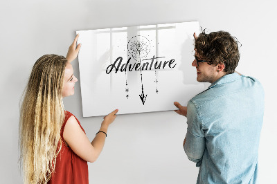 Magnetic board for drawing Adventure