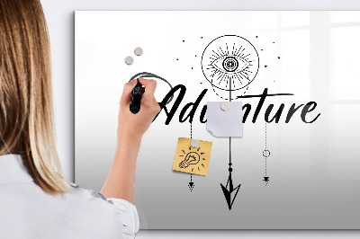 Magnetic writing board Adventure