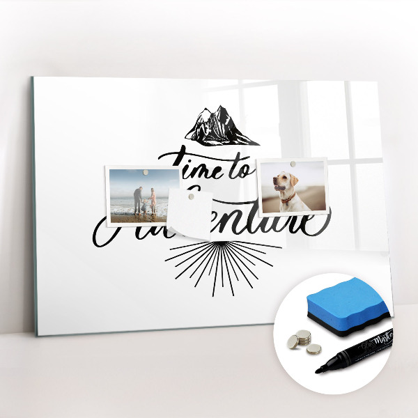 Magnetic erase board Adventure
