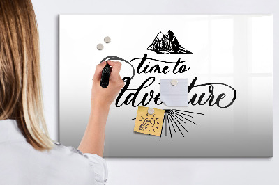 Magnetic erase board Adventure