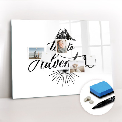 Magnetic erase board Adventure