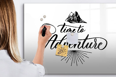 Magnetic erase board Adventure