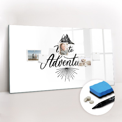 Magnetic erase board Adventure