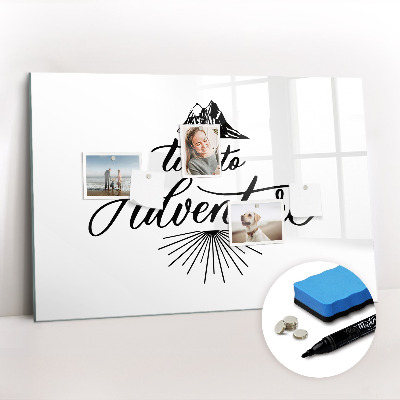 Magnetic erase board Adventure