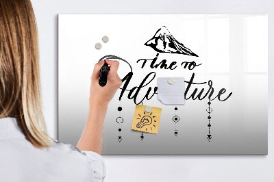 Magnetic erase board Adventure