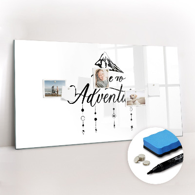 Magnetic erase board Adventure