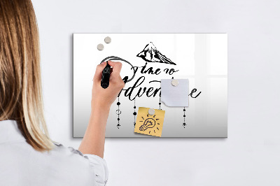 Magnetic erase board Adventure
