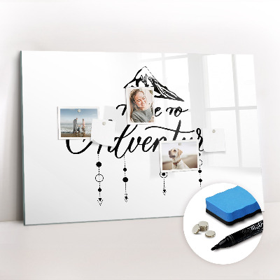 Magnetic erase board Adventure