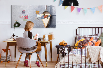 Magnetic writing board Slice of Cake