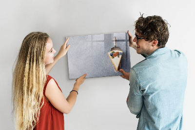 Magnetic writing board Slice of Cake