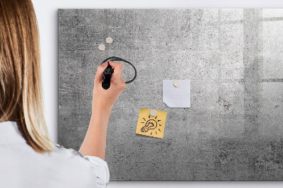 Magnetic erase board Raw wall