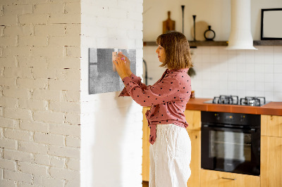 Magnetic erase board Raw wall