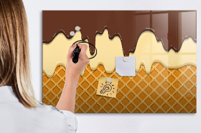 Magnetic erase board Ice-cream