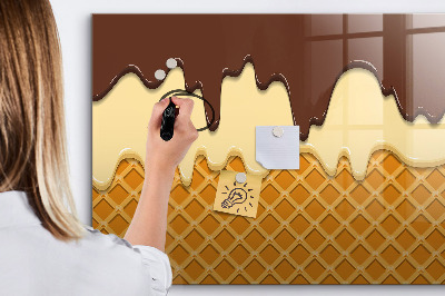 Magnetic erase board Ice-cream