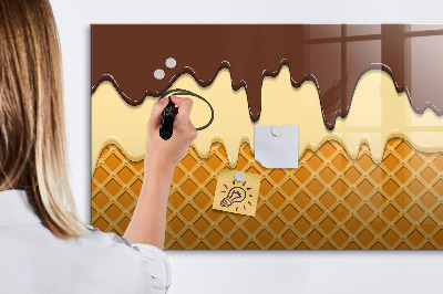 Magnetic erase board Ice-cream