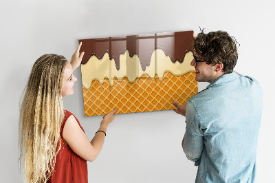 Magnetic erase board Ice-cream