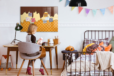 Magnetic erase board Ice-cream