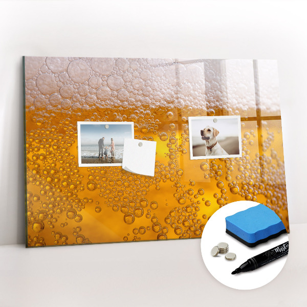 Magnetic writing board Beer