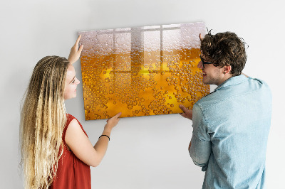 Magnetic writing board Beer