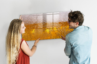 Magnetic writing board Beer