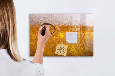 Magnetic writing board Beer